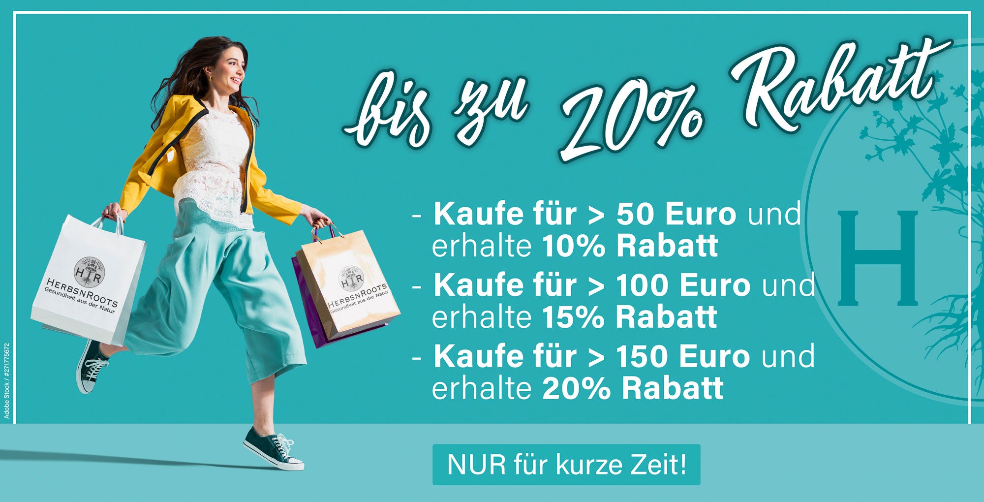 Nur für kurze Zeit: Kaufe mehr, spare mehr! Bis zu 20% Rabatt!