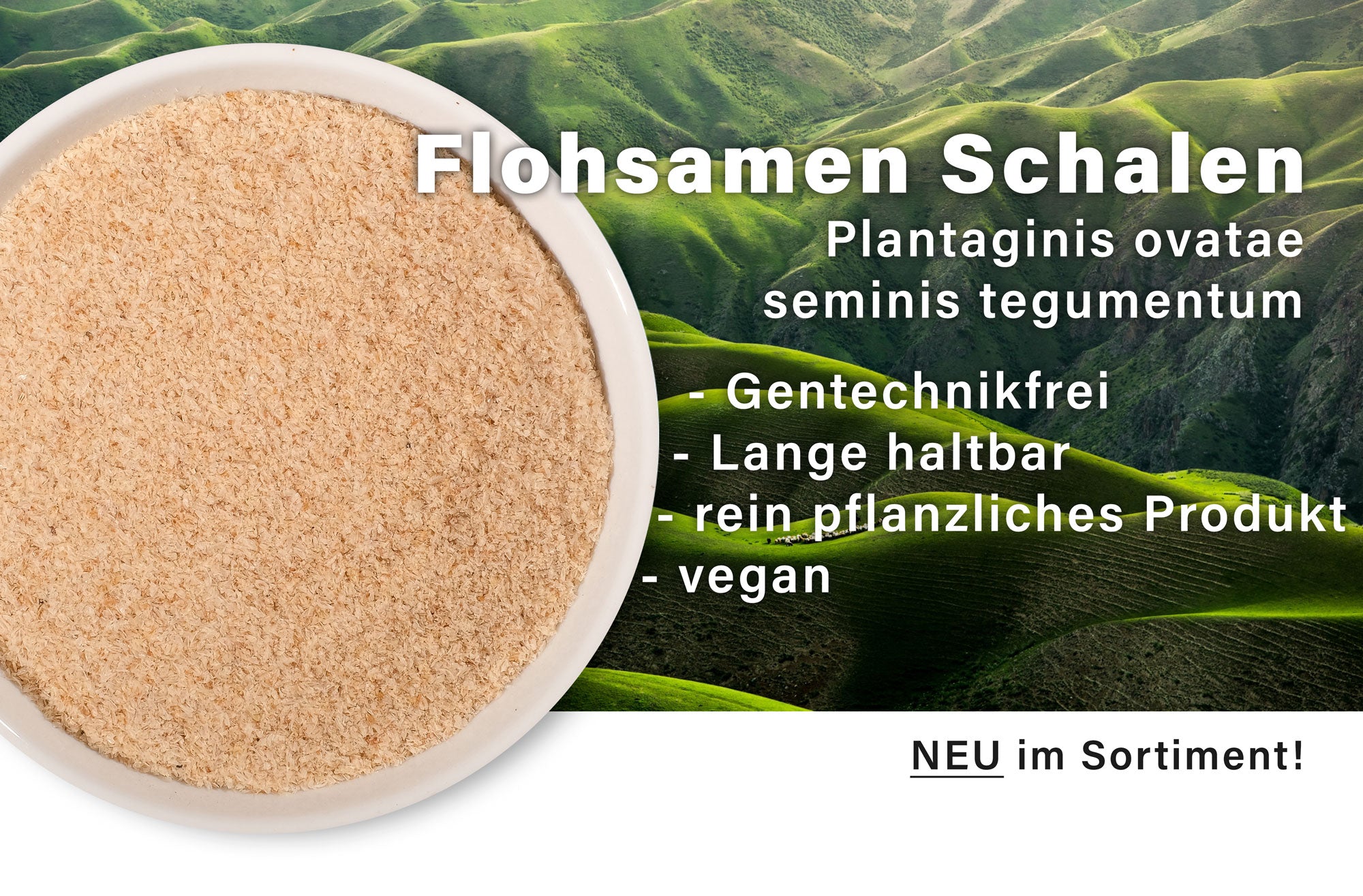 Kraut der Woche Nr. 3 - Wir stellen unsere Flohsamen vor!
