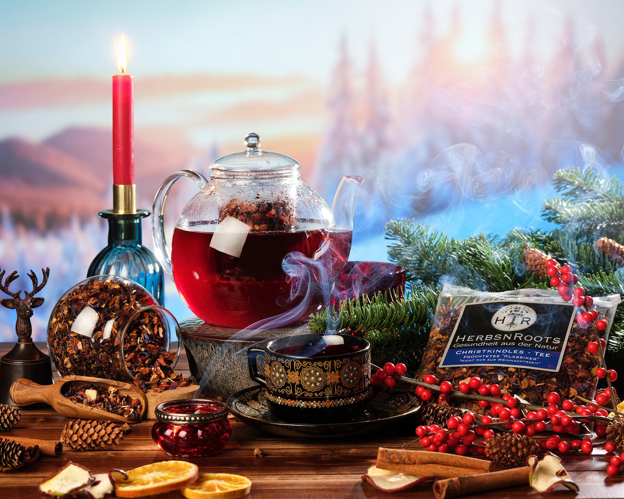 Christkindles-Tee / Weihnachtstee für winterlichen Zauber