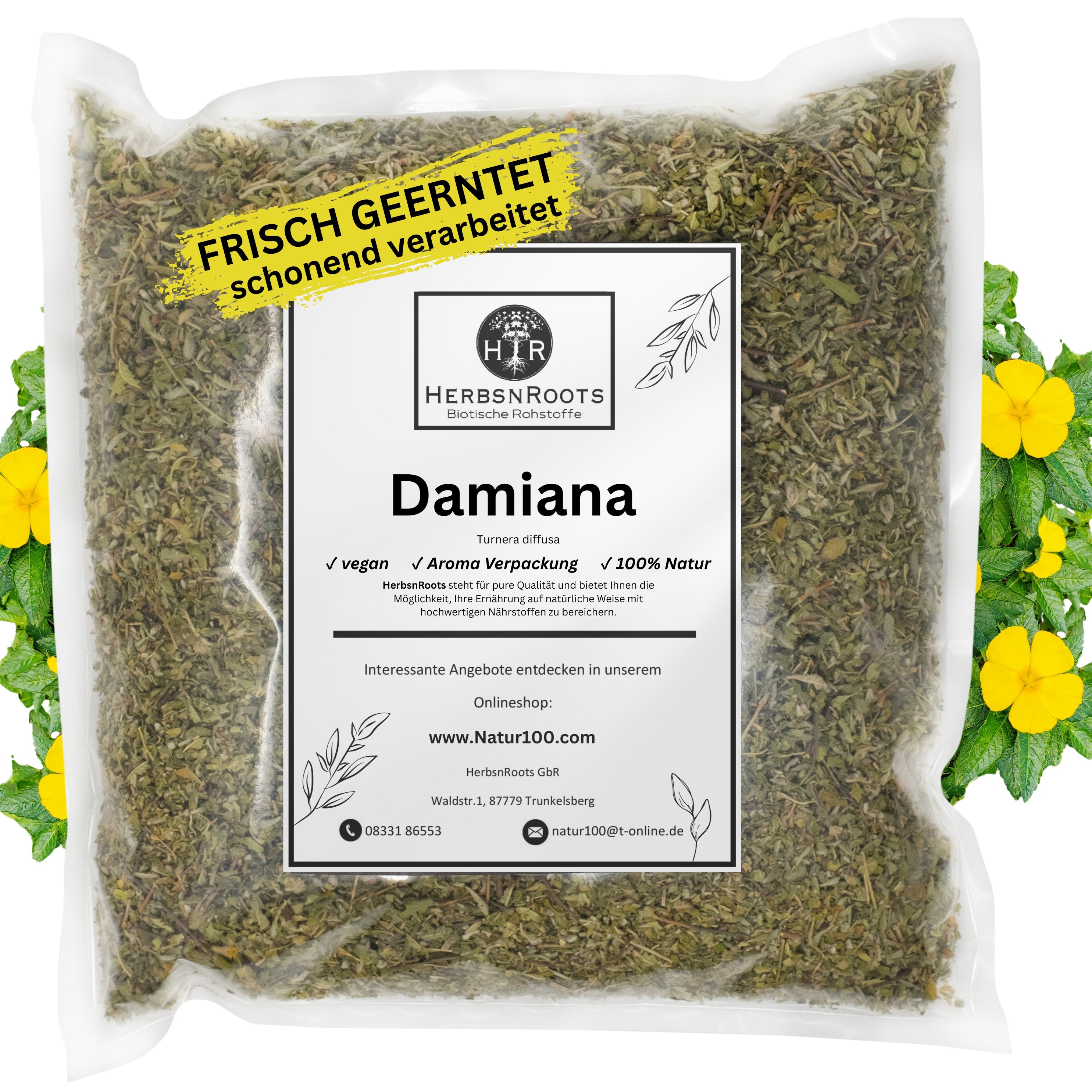 Damiana leaves / tea