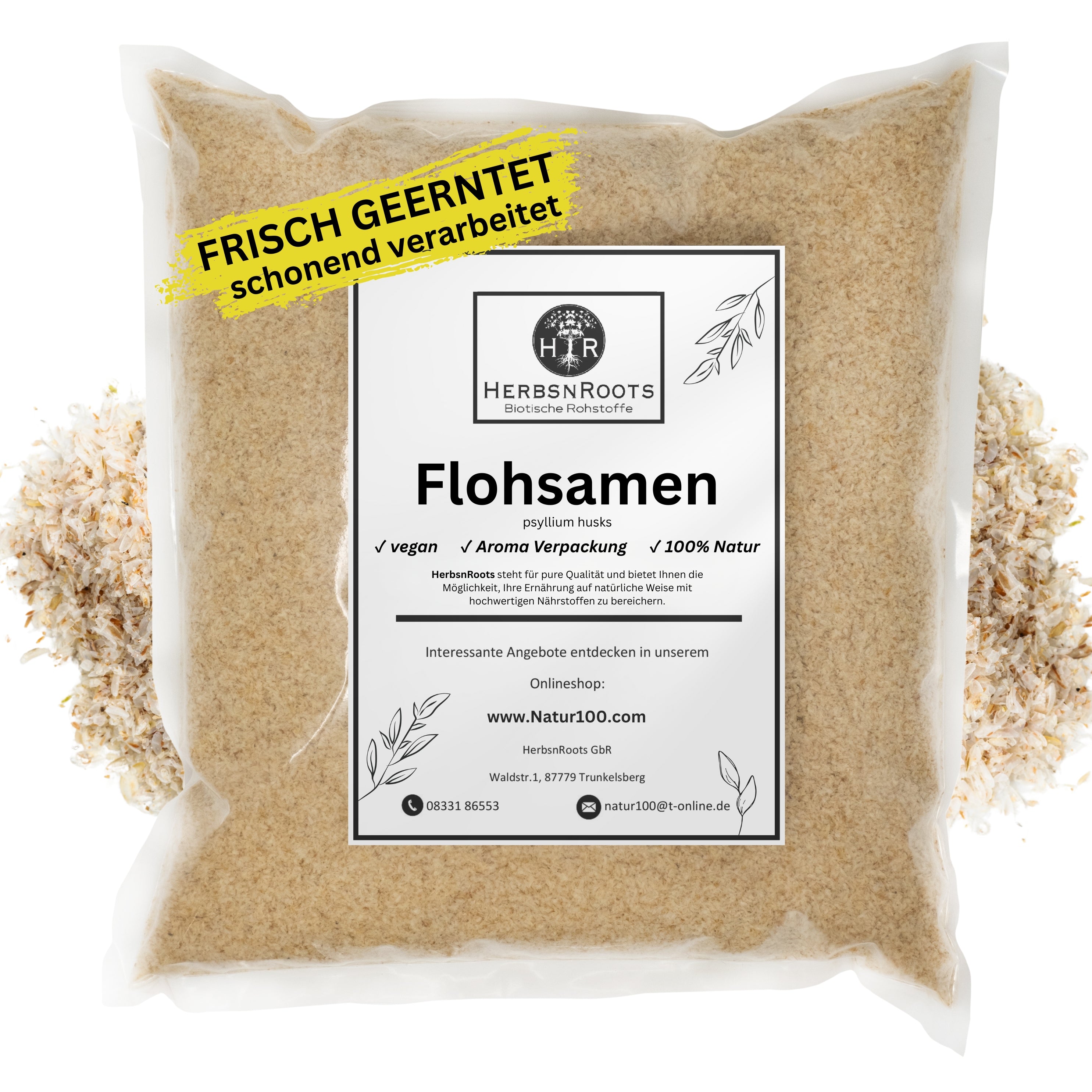 Flohsamenschalen