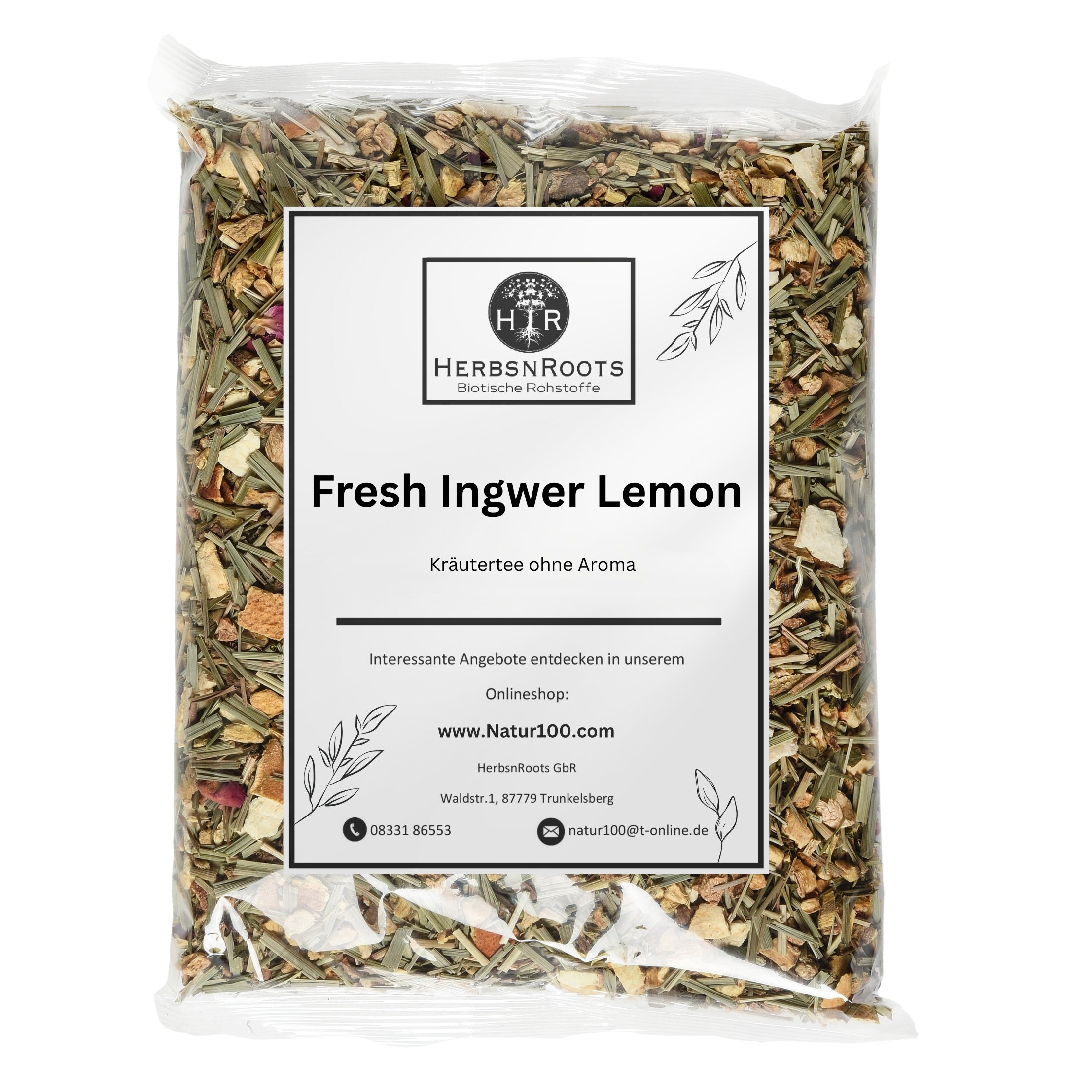 Свежий имбирь с лимоном