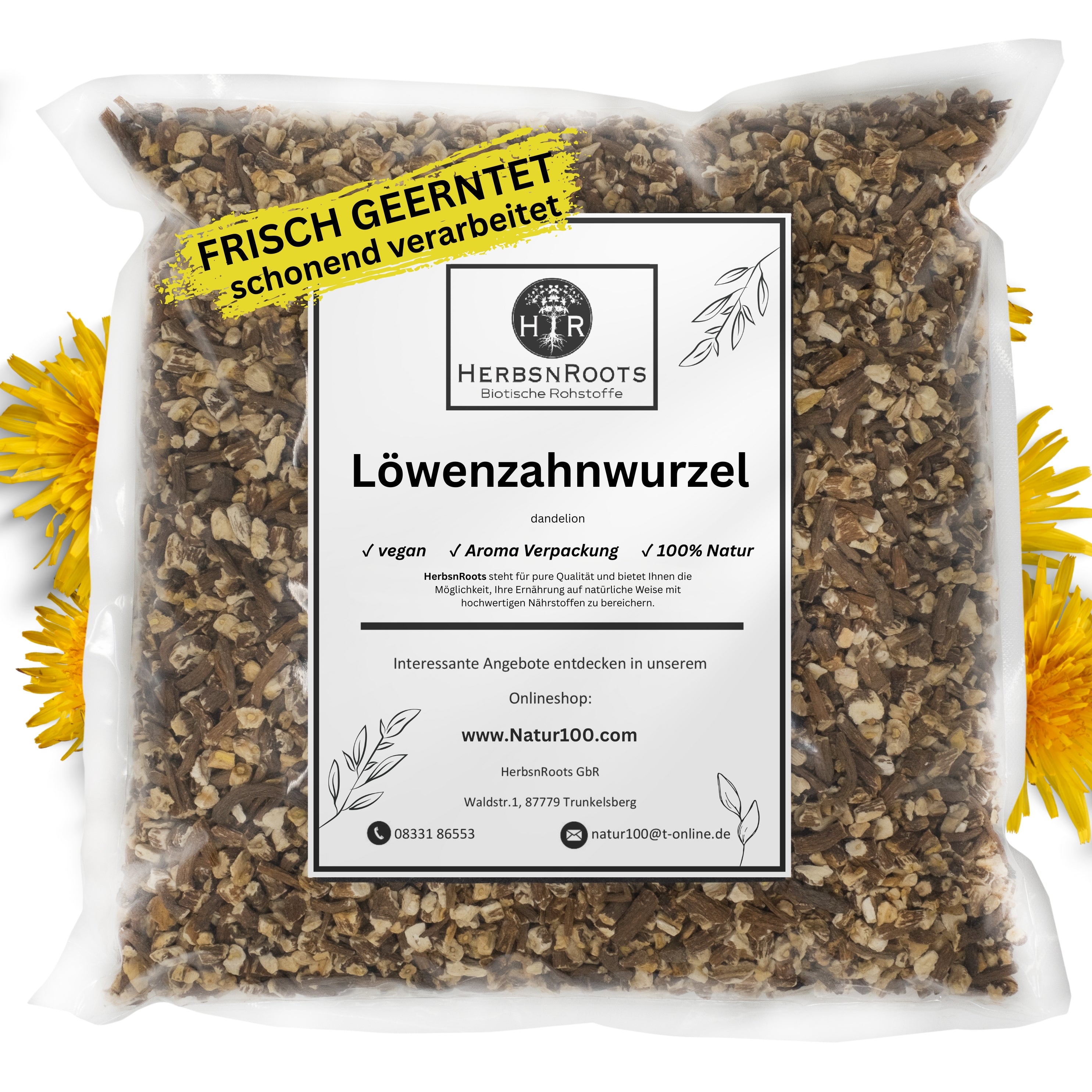 Löwenzahnwurzel Tee