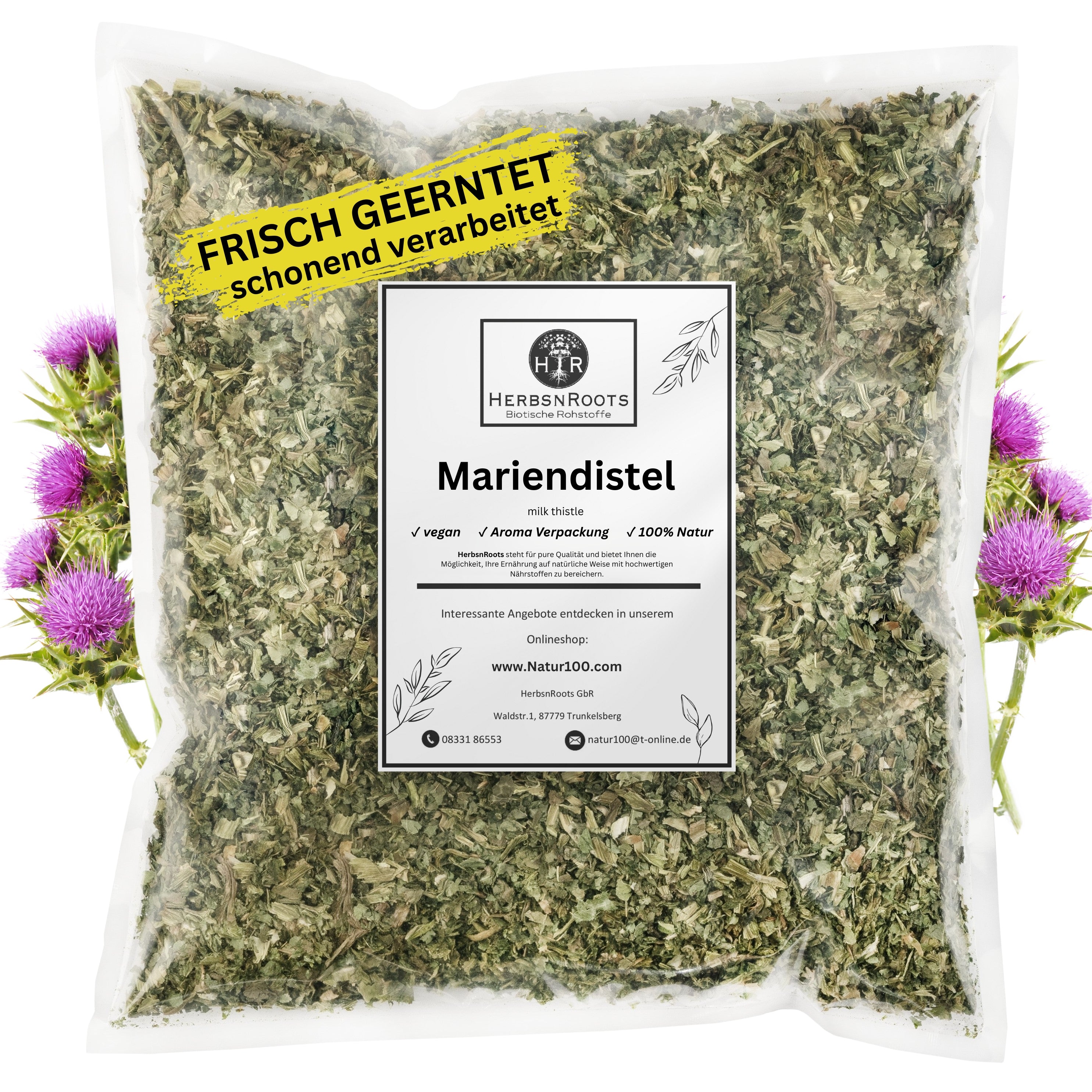 Mariendistel Kraut "Leber" - Tee