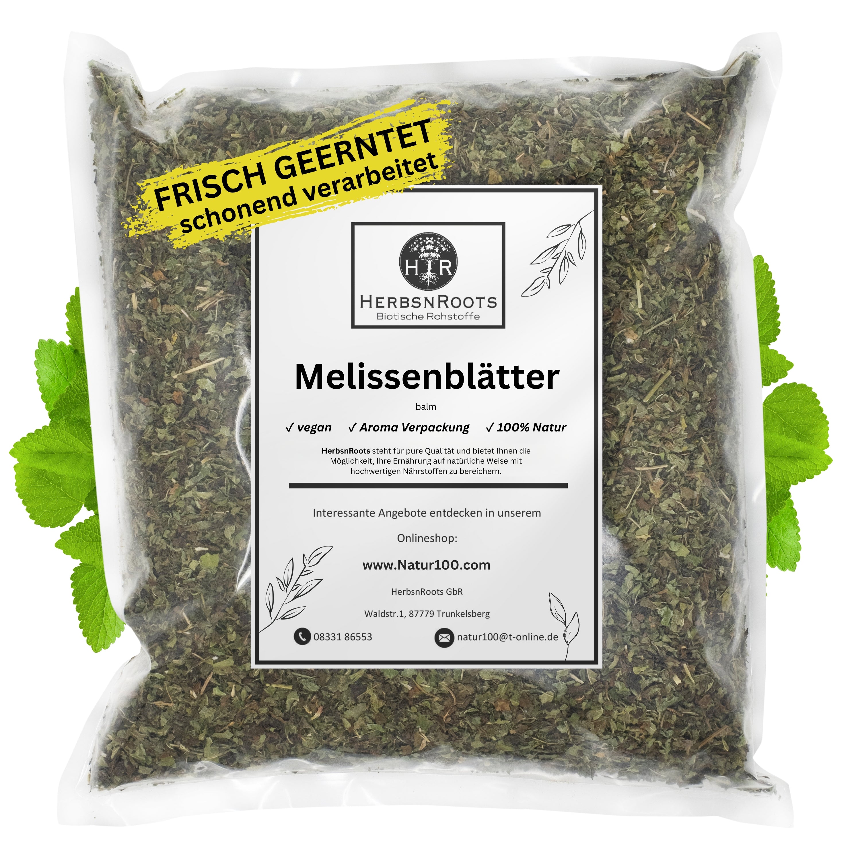 Melissenblätter