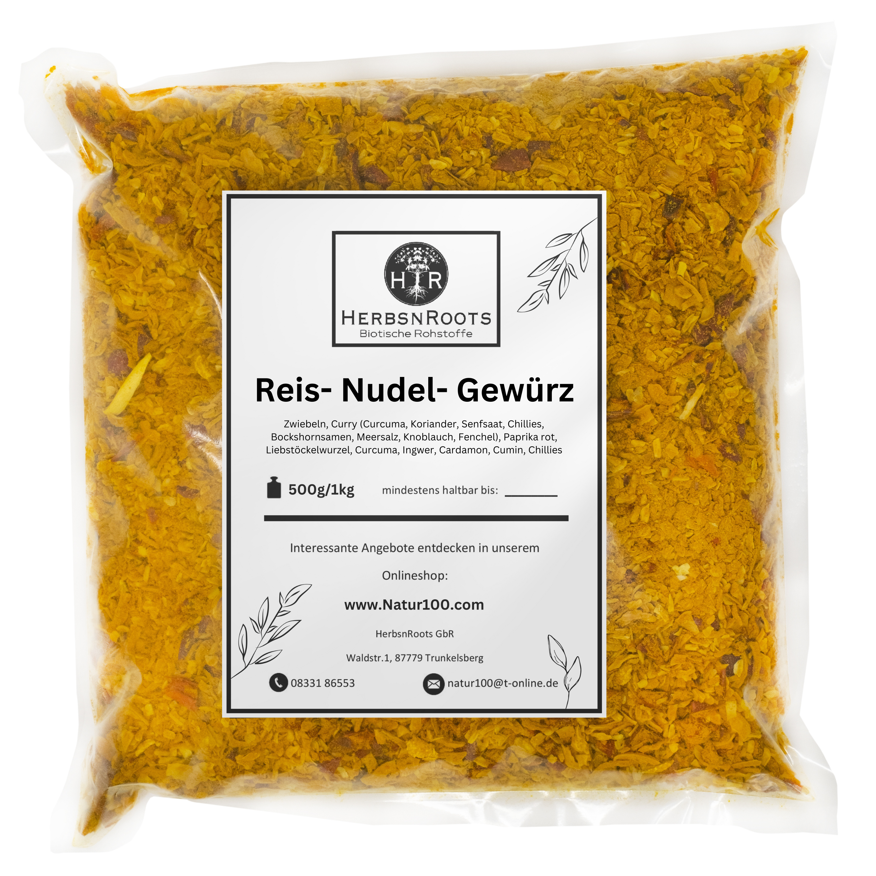 Reis- Nudel Gewürz "Toptaste"