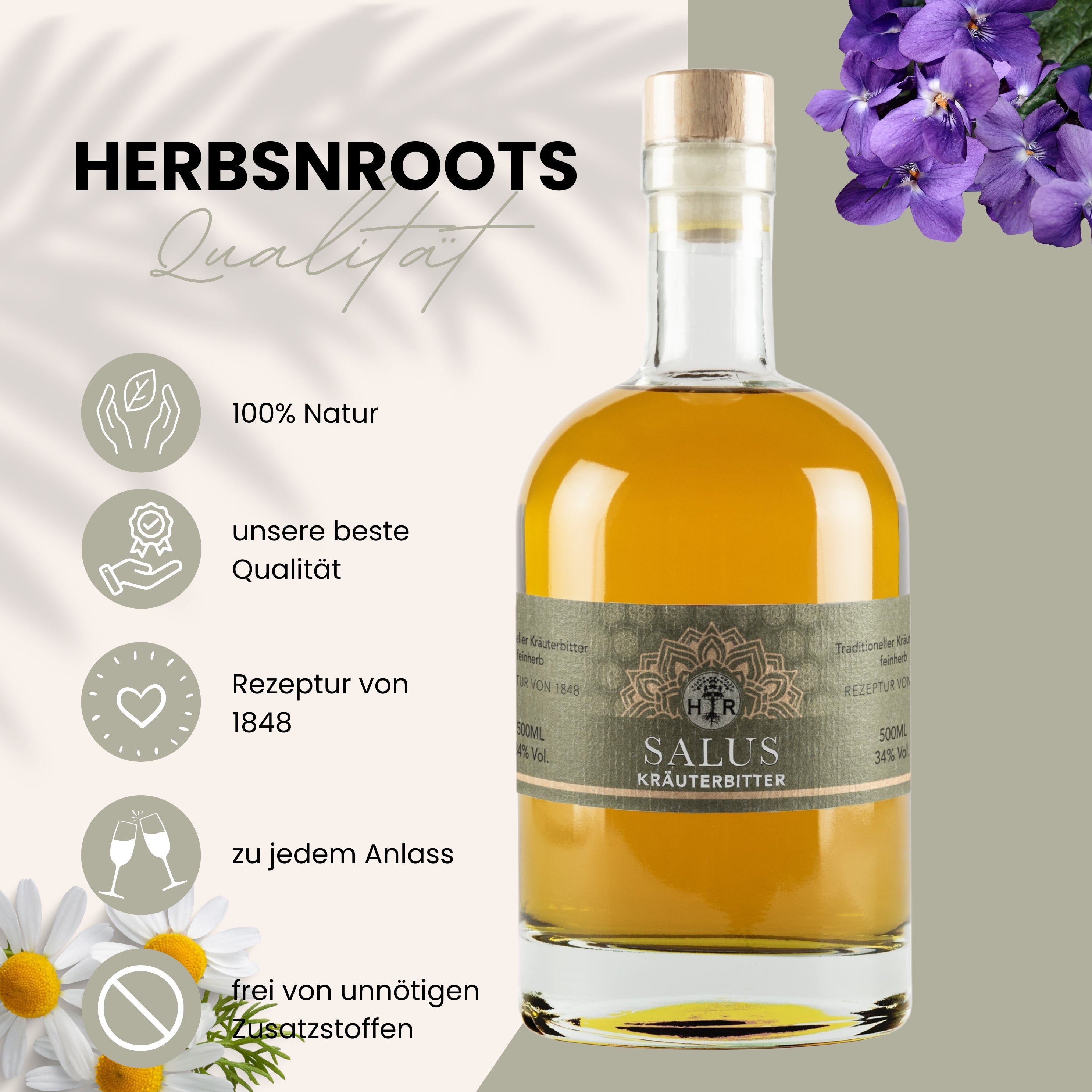 Traditionsbitter "Salus" Kräuterbitter