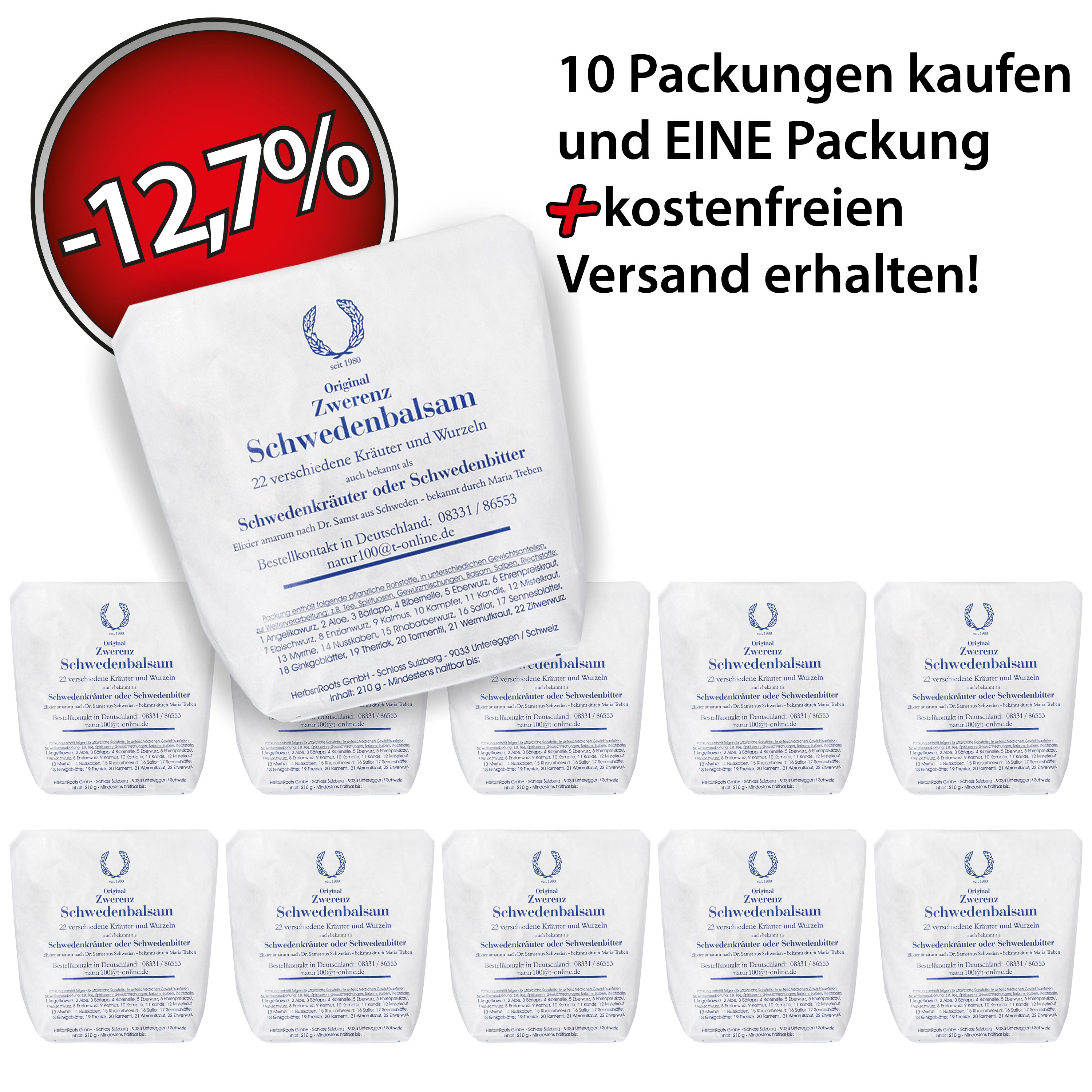 Sparset | Schwedenbalsam 10+1 gratis