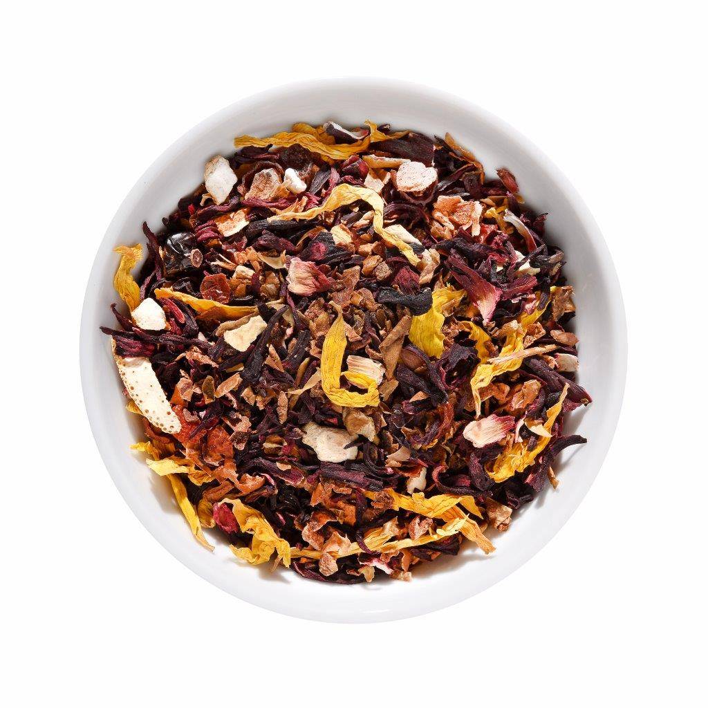 Strawberry and Raspberry Tea