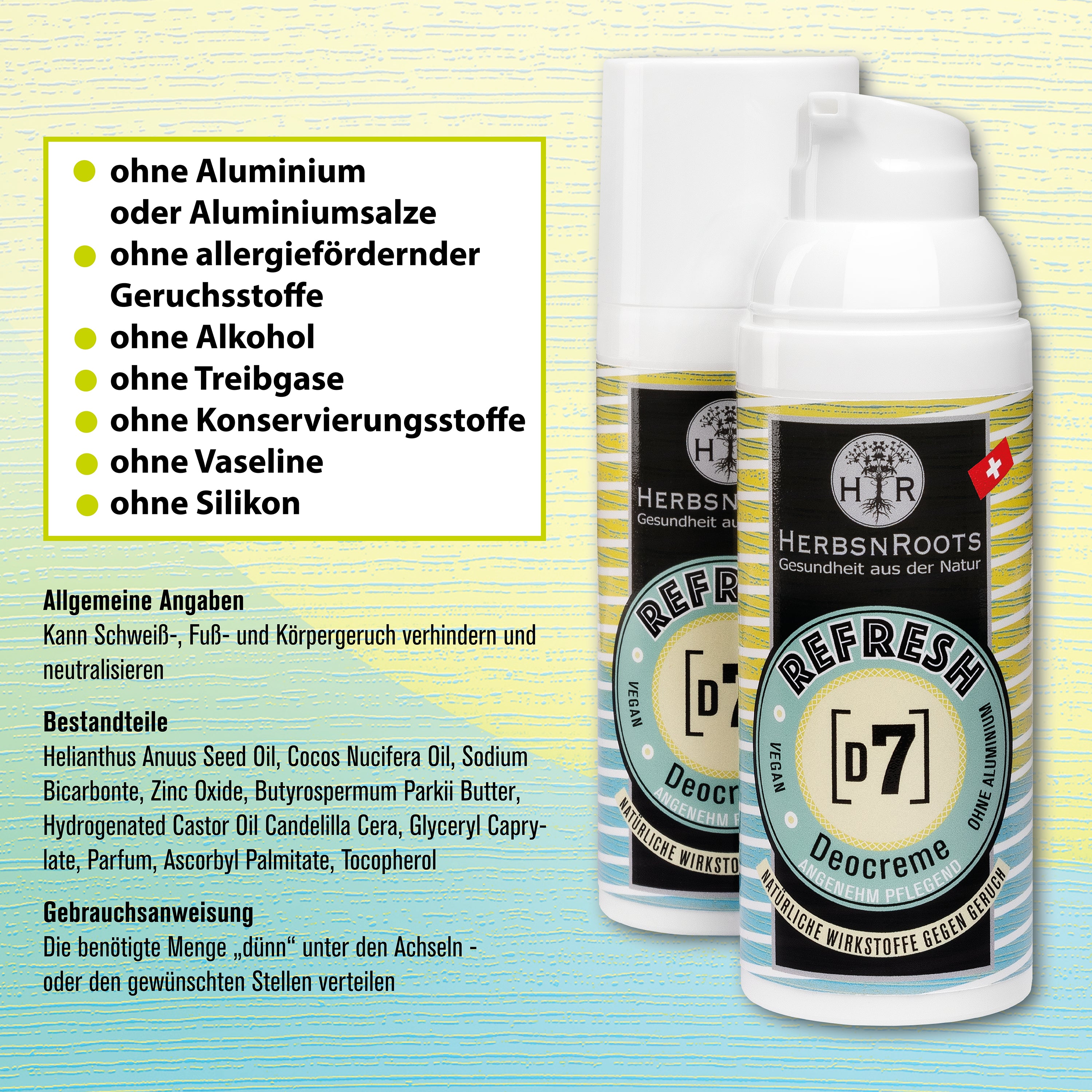 PH-Wert Deo-Creme -  der "GERUCH-KILLER"