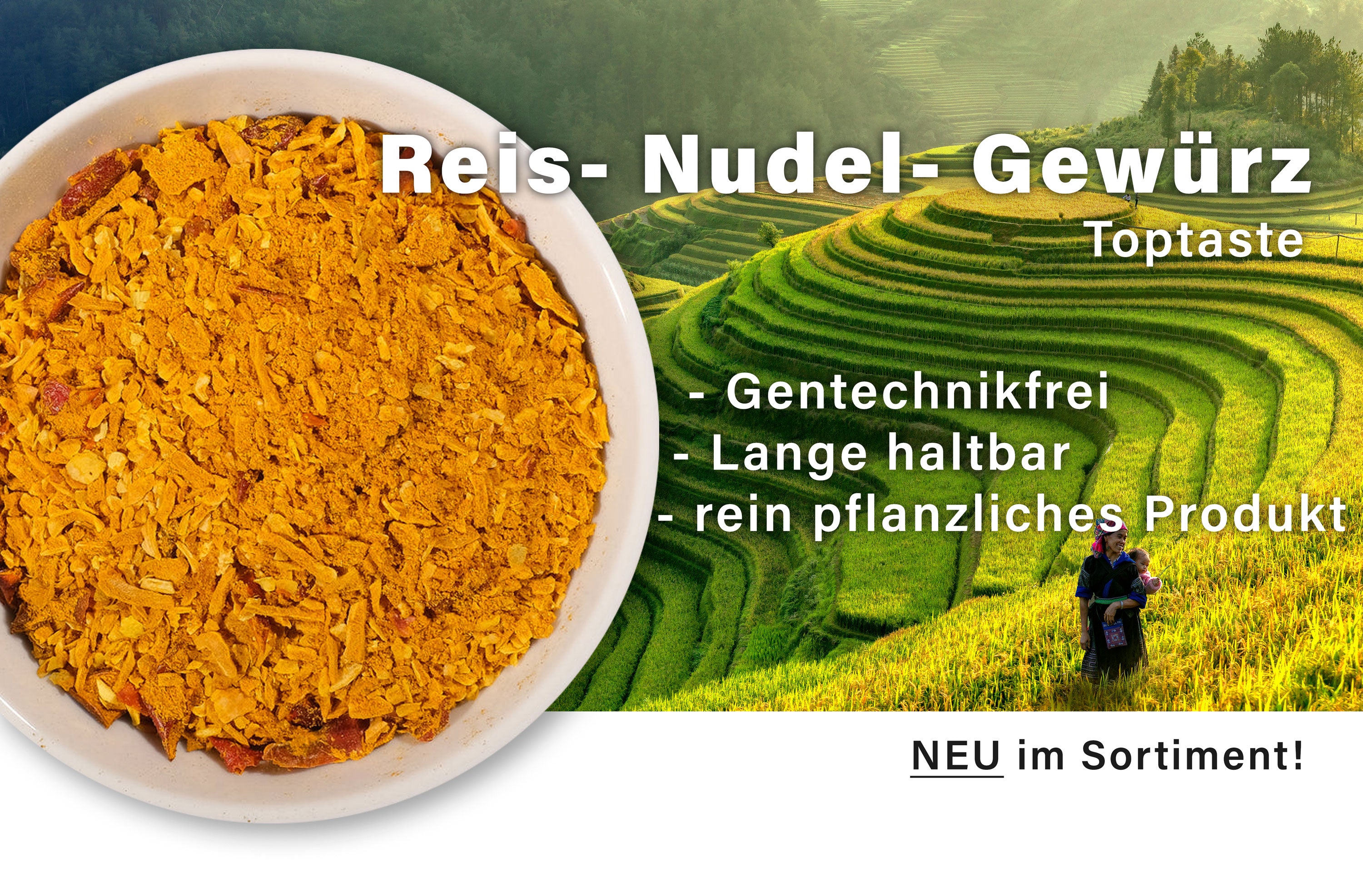 GEWÜRZ der Woche: Reis- Nudel- Gewürz "Toptaste"