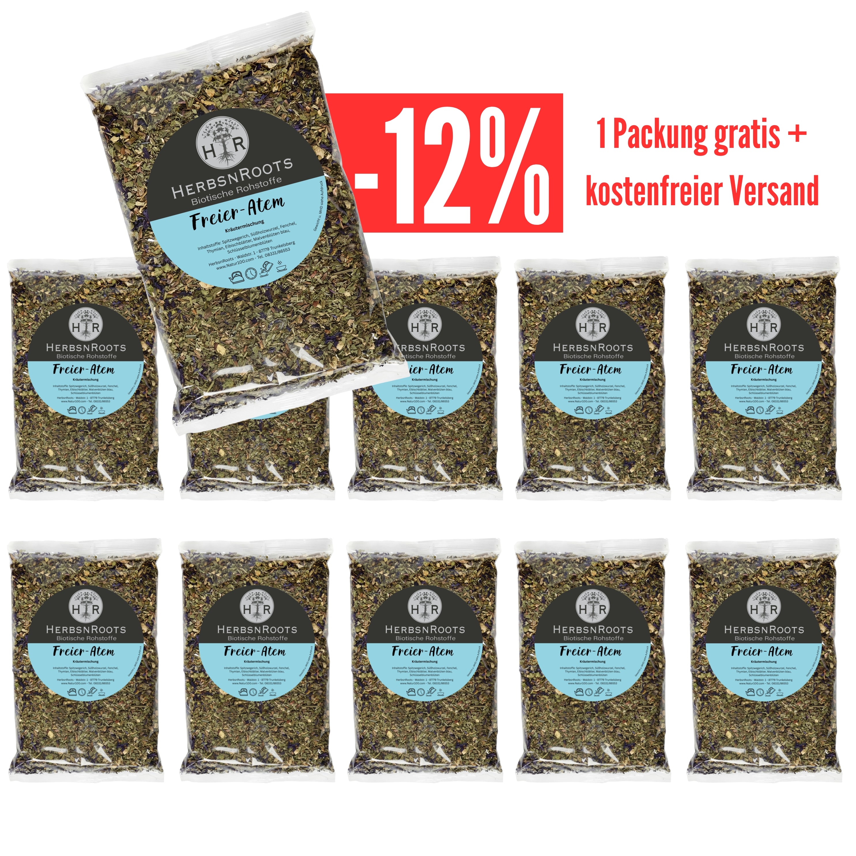 Free breath mix savings set 10 + 1 free