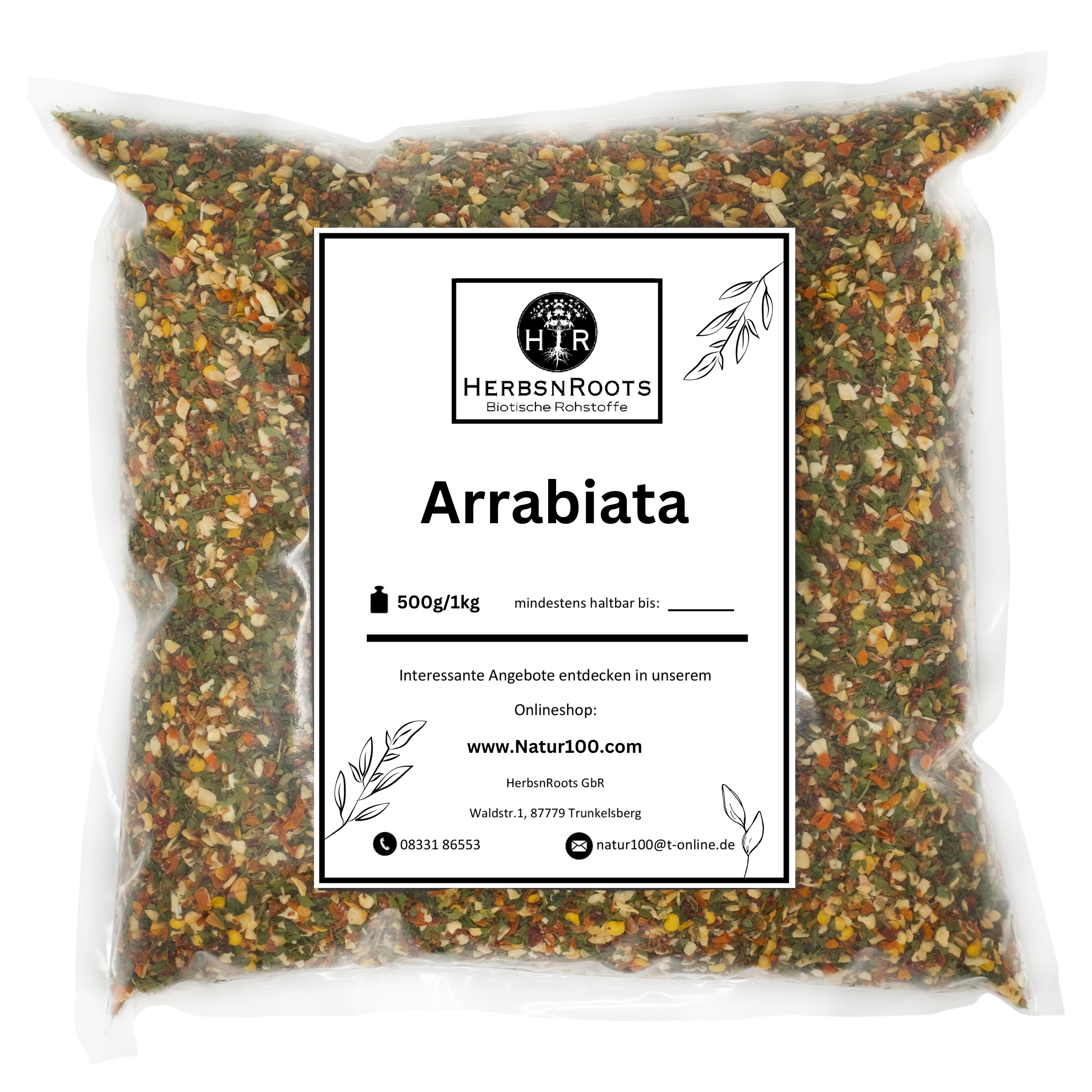 "Arrabbiata" - Gewürzmischung