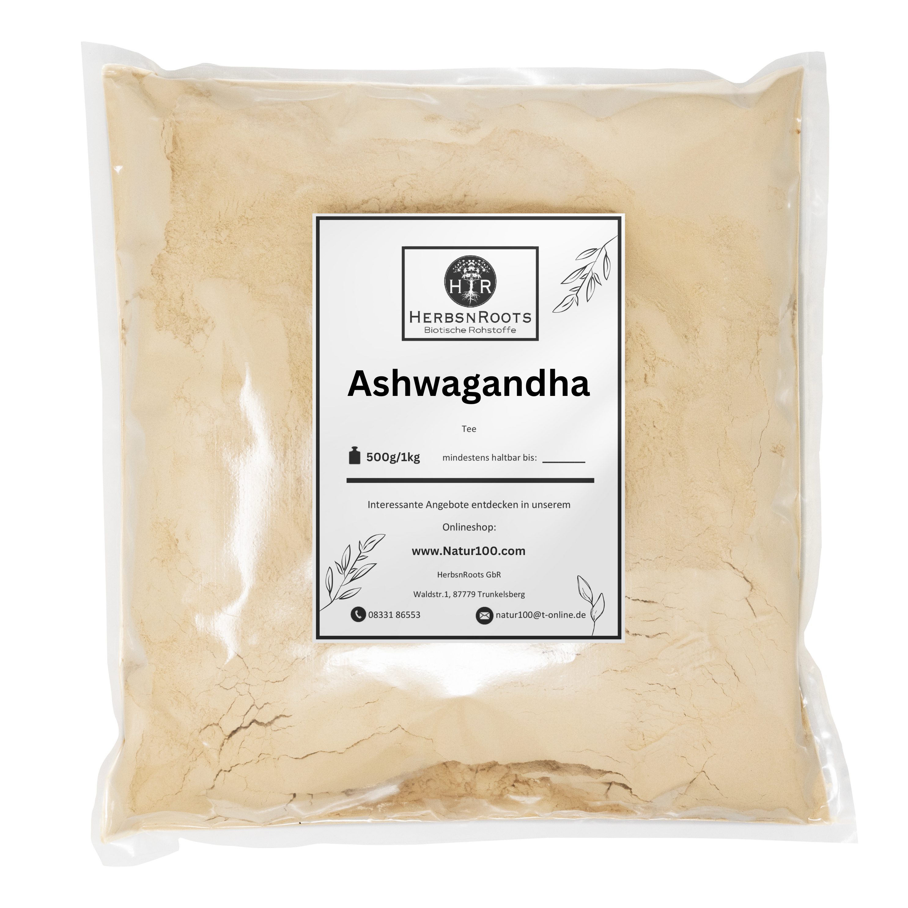 Ashwagandha gemahlen