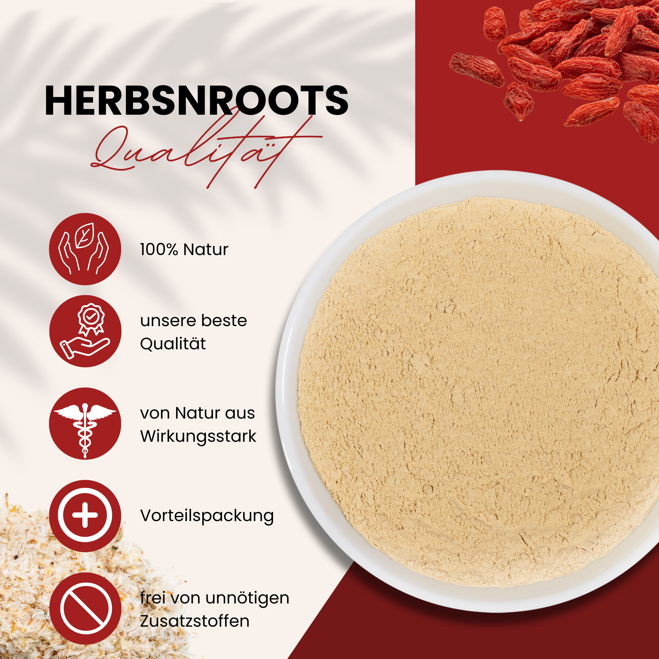 Ashwagandha gemahlen