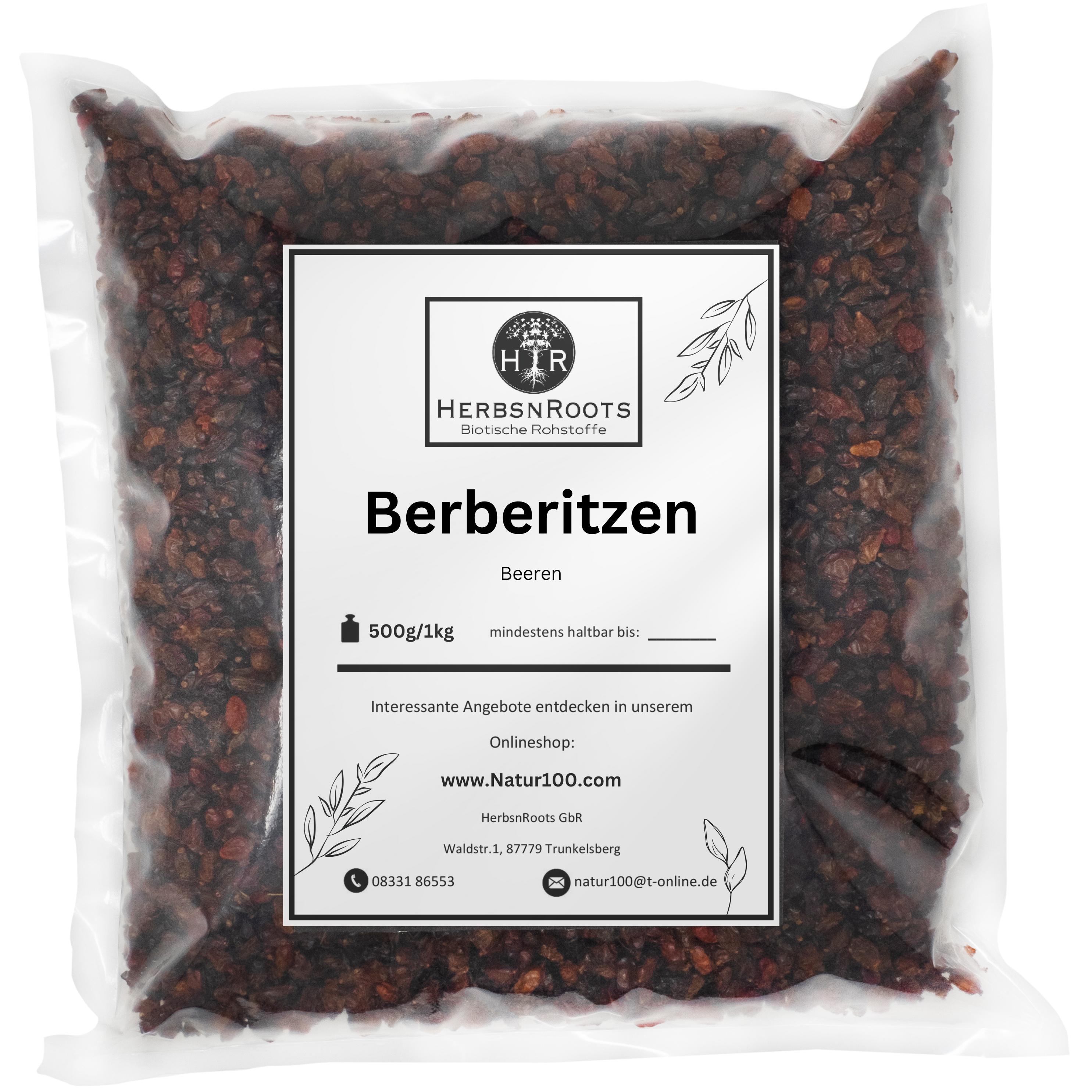 Berberitzen -Beeren