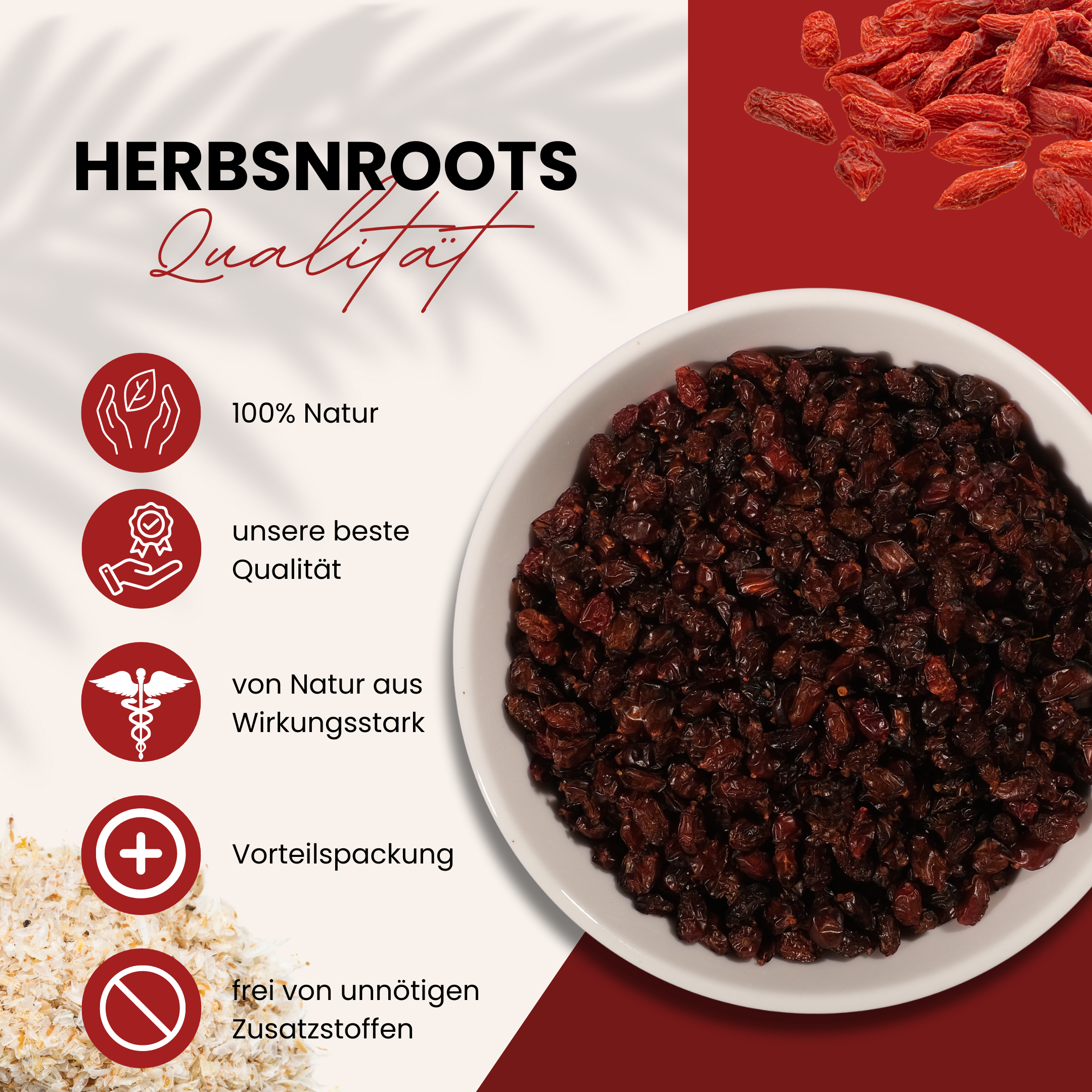 Berberitzen -Beeren