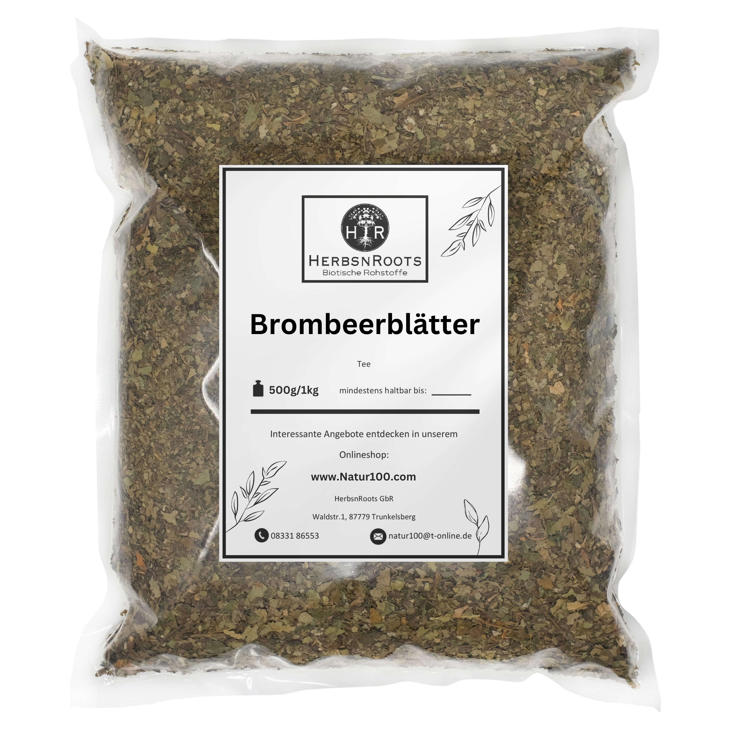 Brombeerblätter Süß
