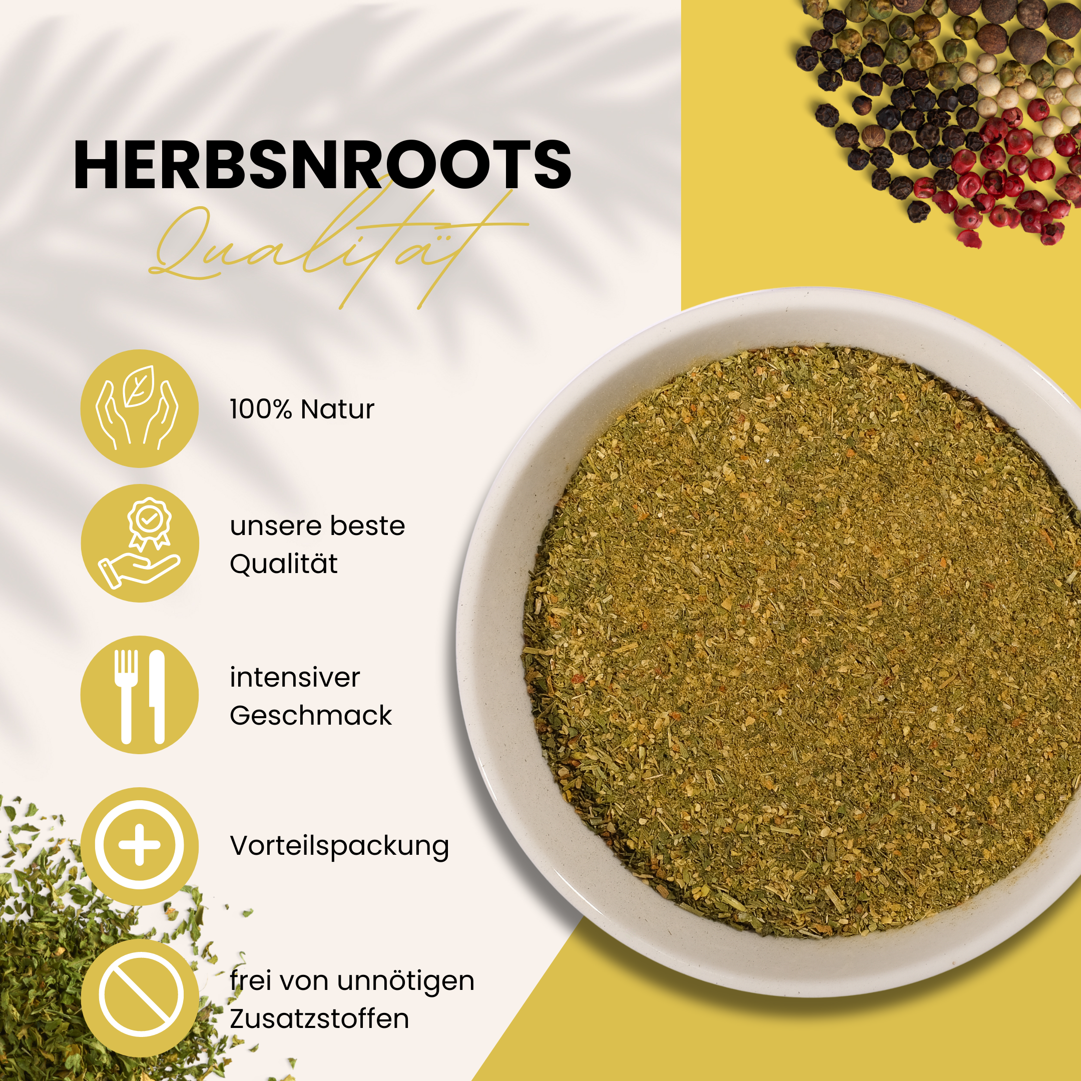 Kräuterbutter Gewürzmischung "Cafe de Paris"