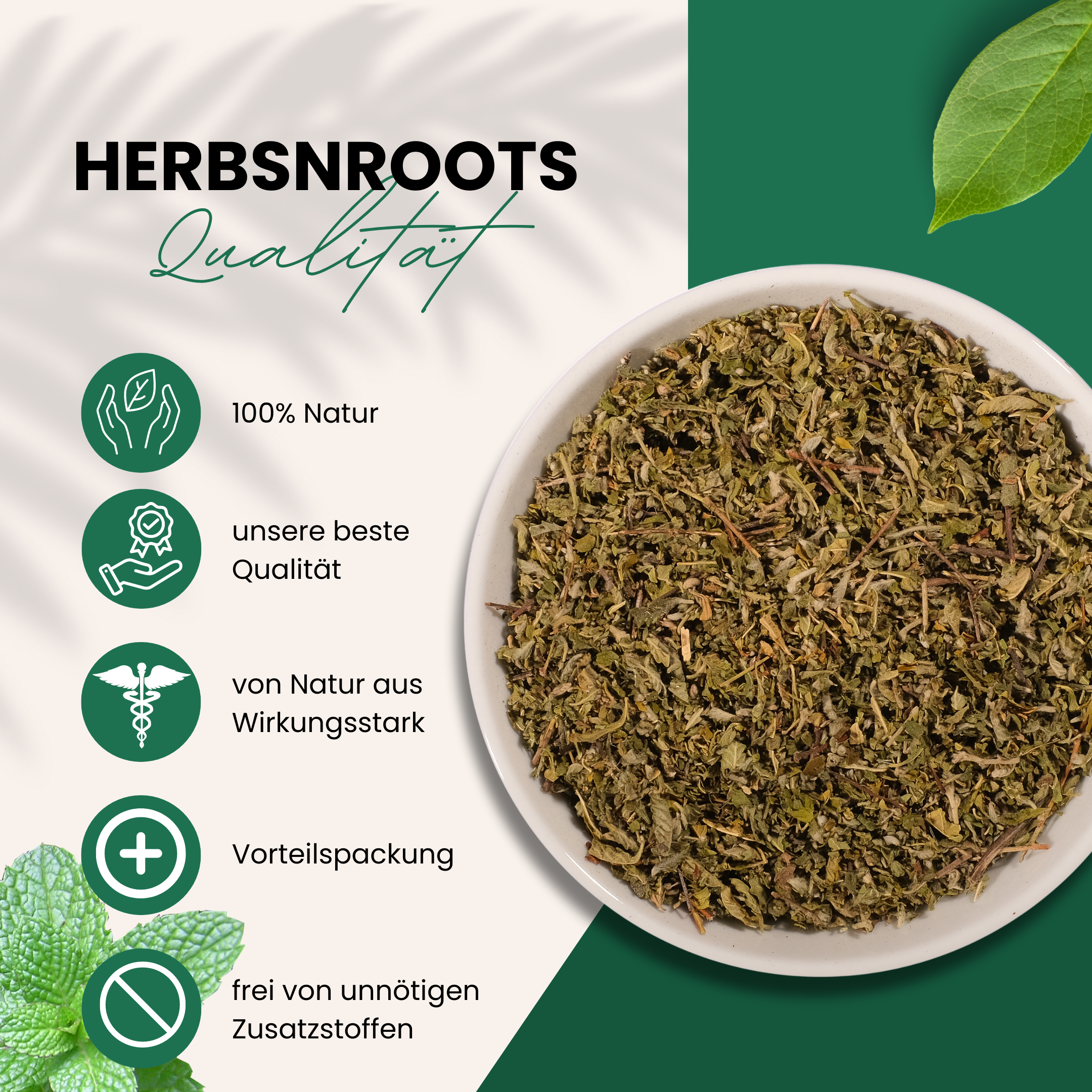 Damianablätter / Safranmalven-Tee