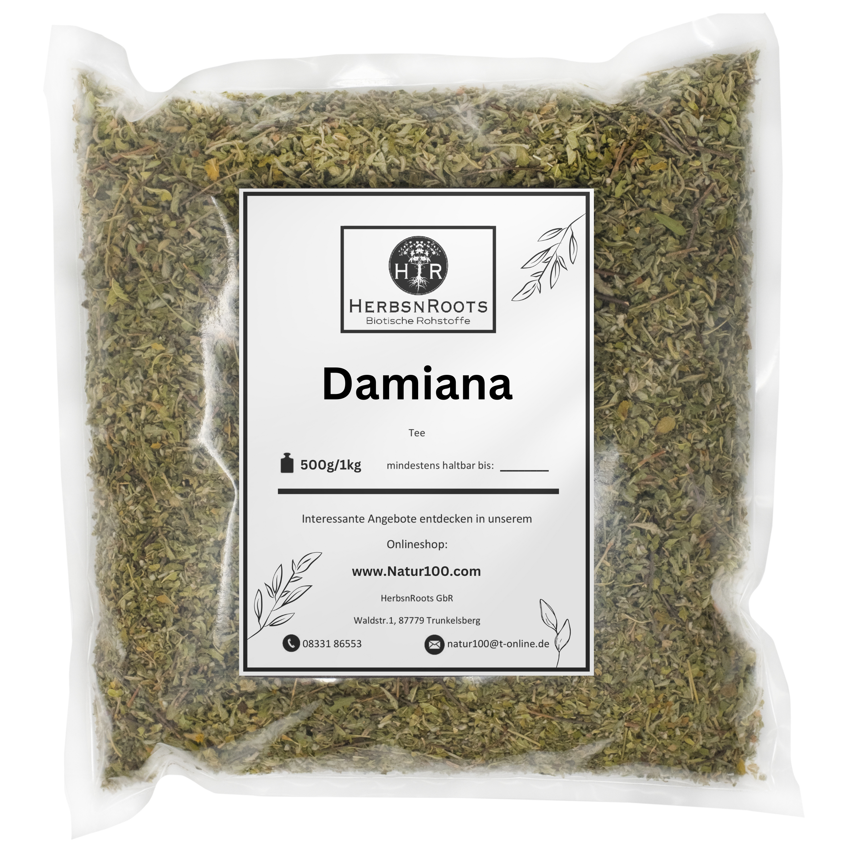 Damiana leaves / tea