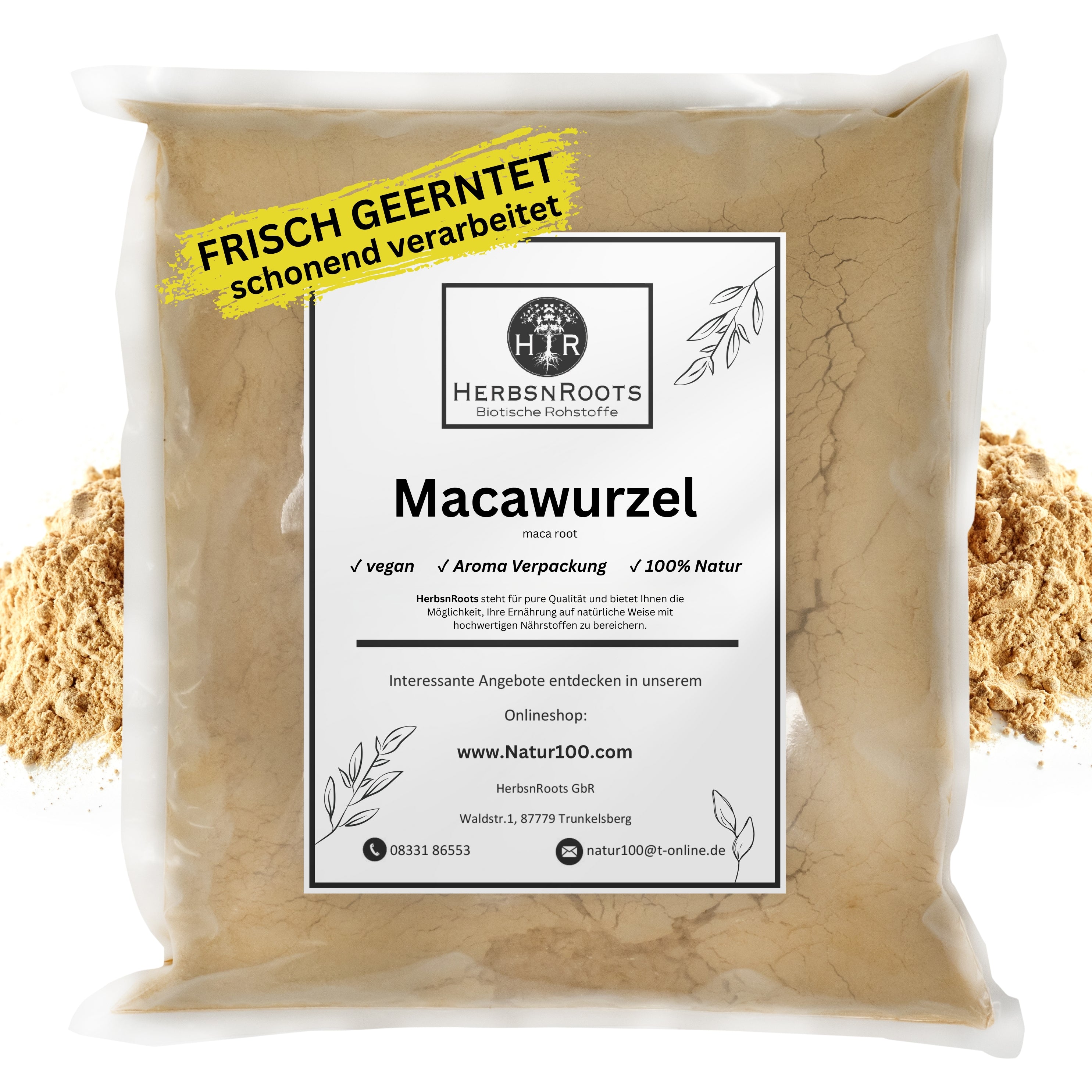 Macawurzel - Pulver