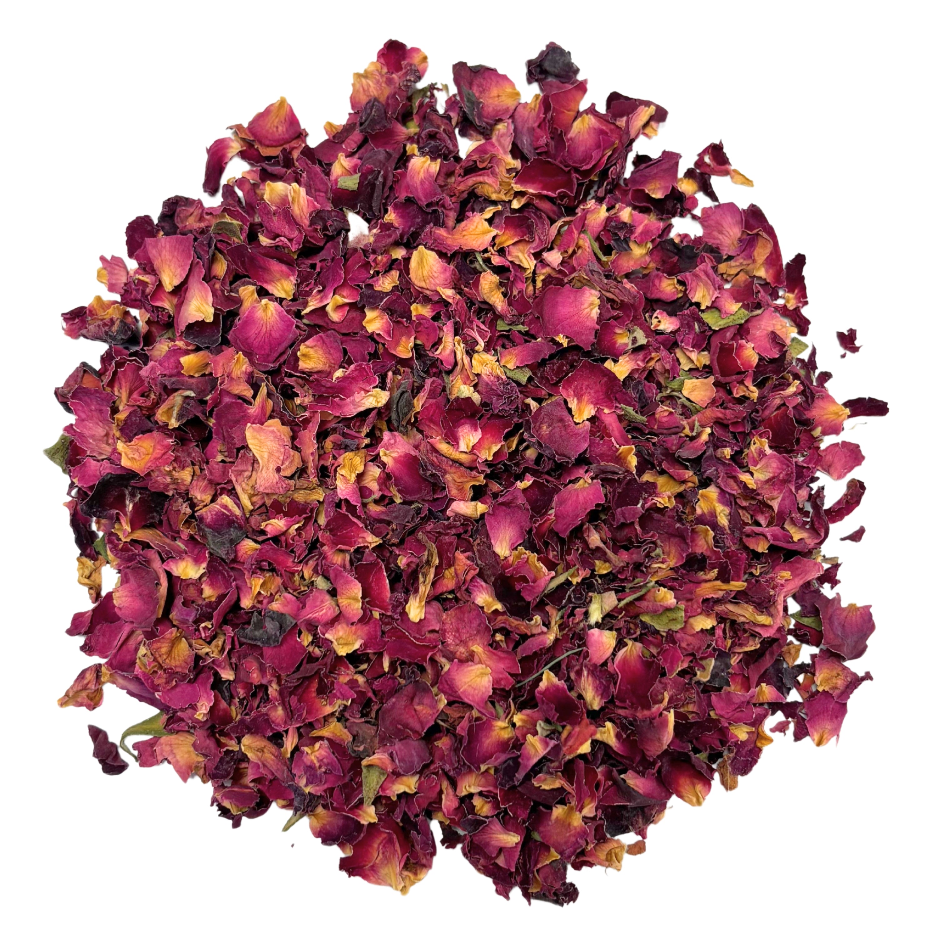 Rosenblütenblätter getrocknet