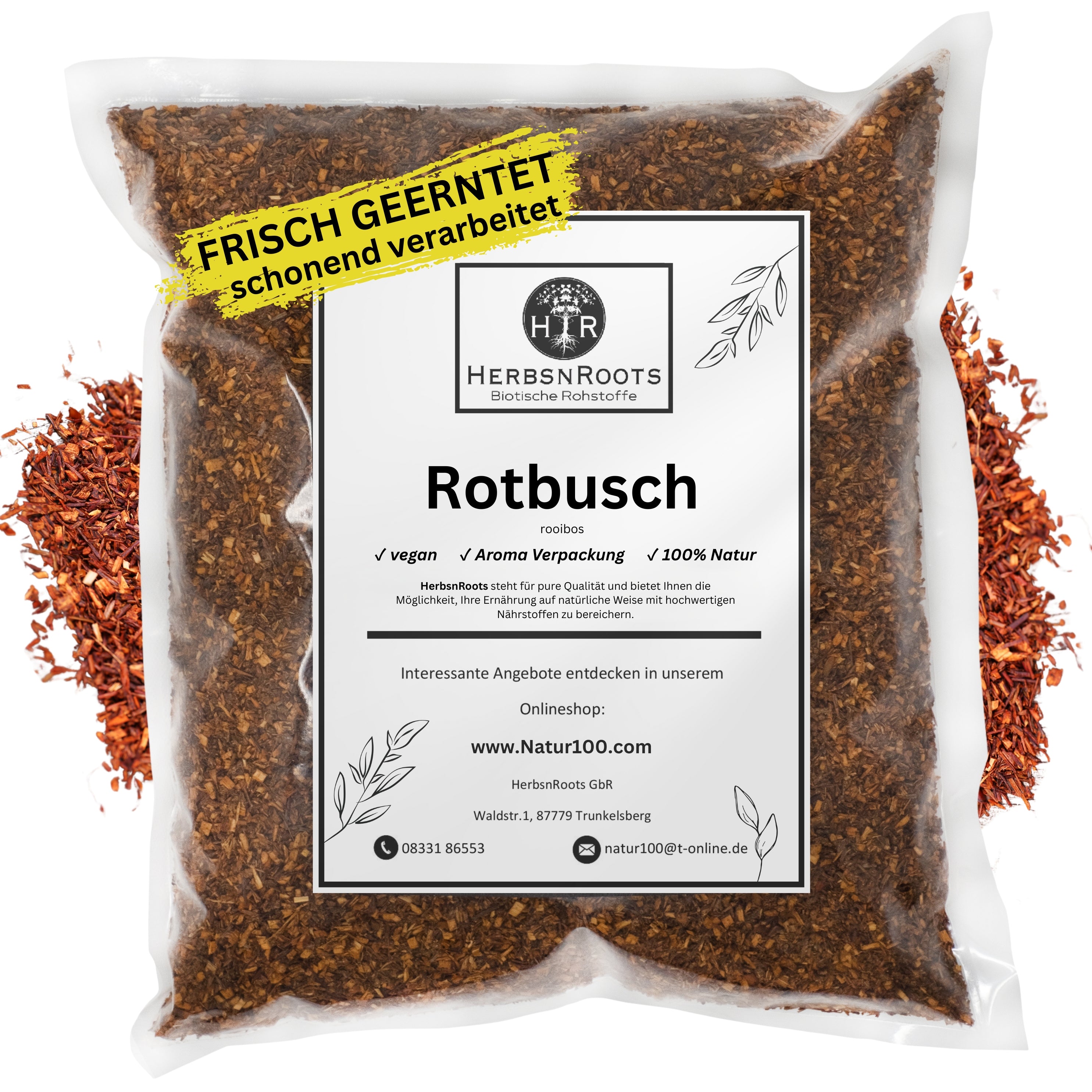 Rotbuschtee / Rooibos-Tee