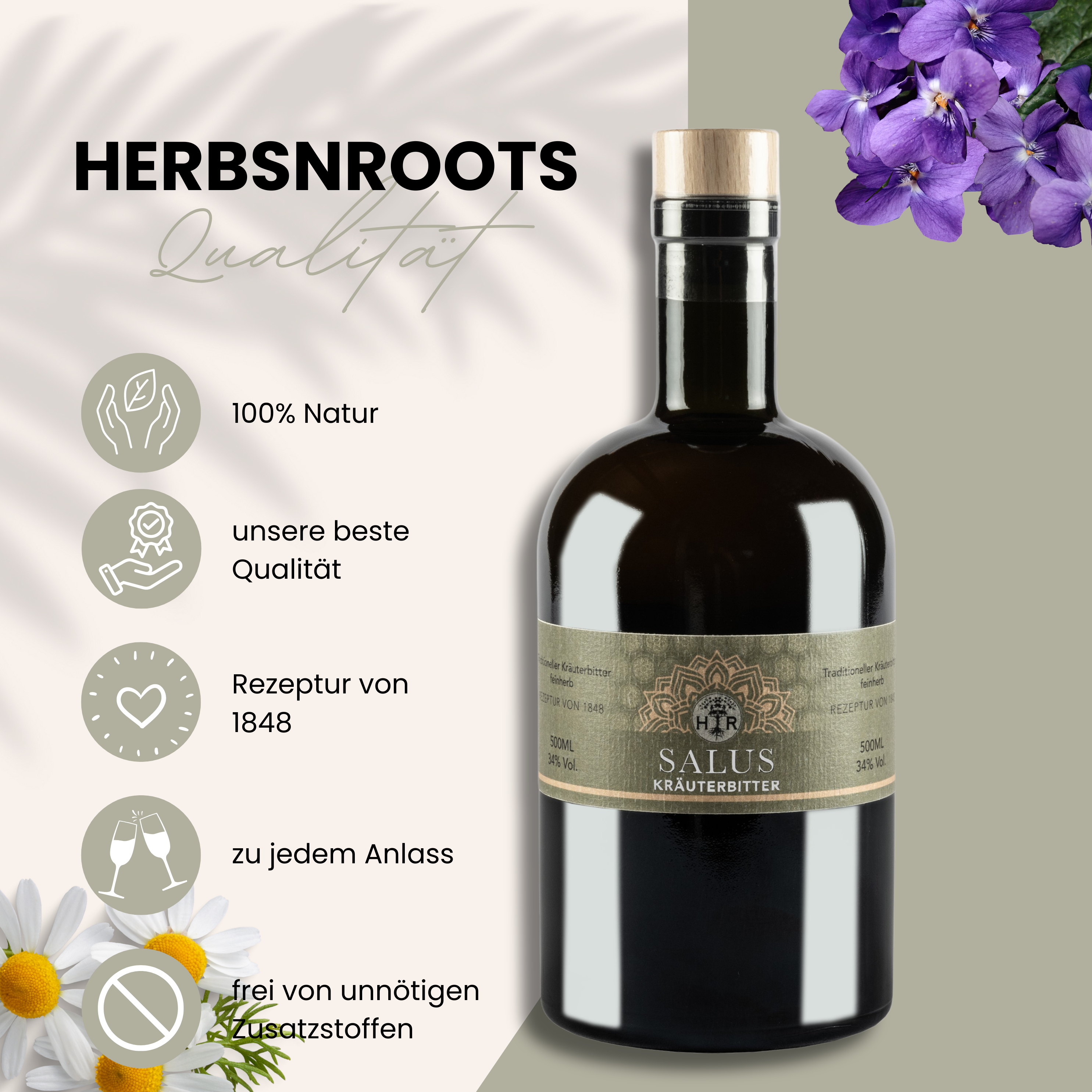 Traditionsbitter "Salus" Kräuterbitter