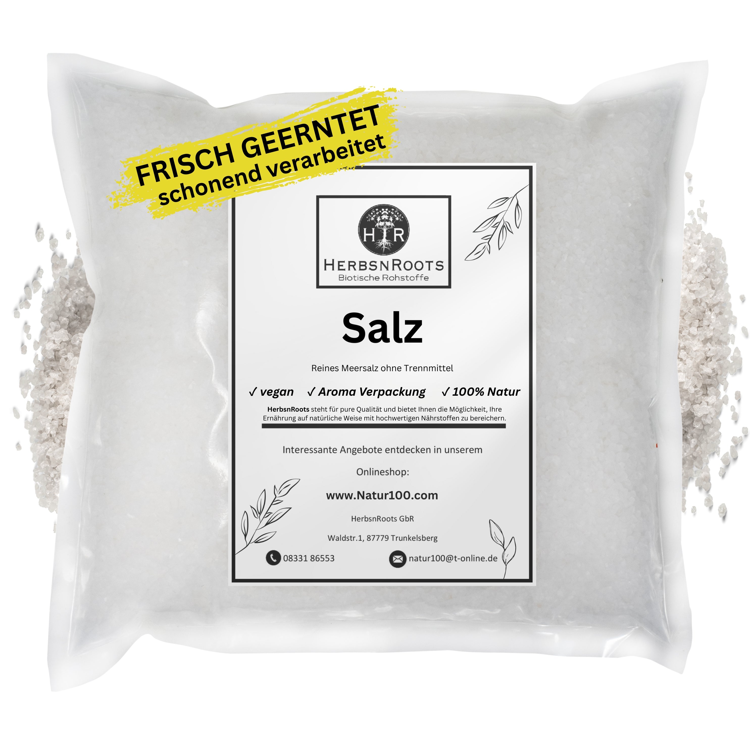 Salzkrustensalz, Salzmantelsalz