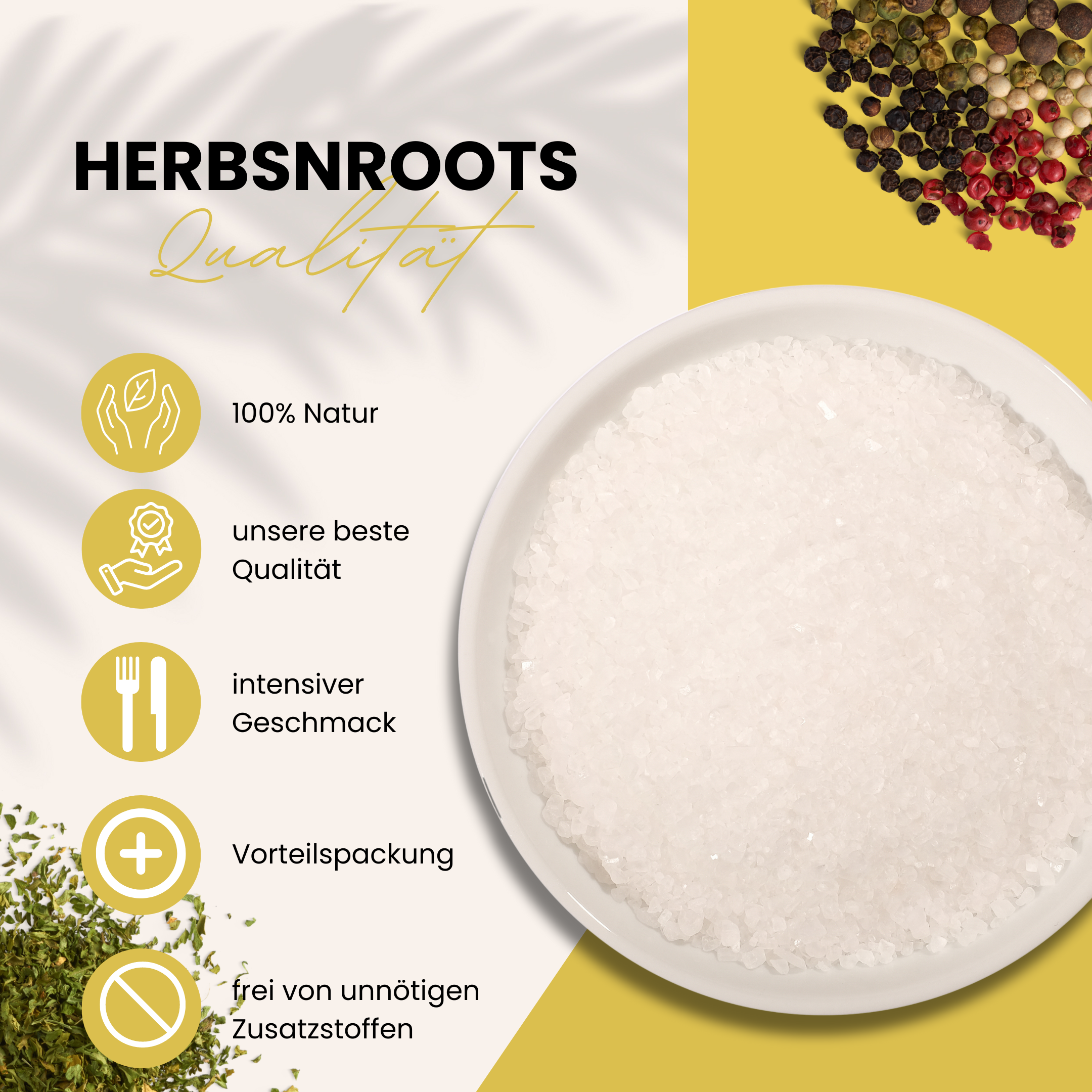 Salz für Salzmühle