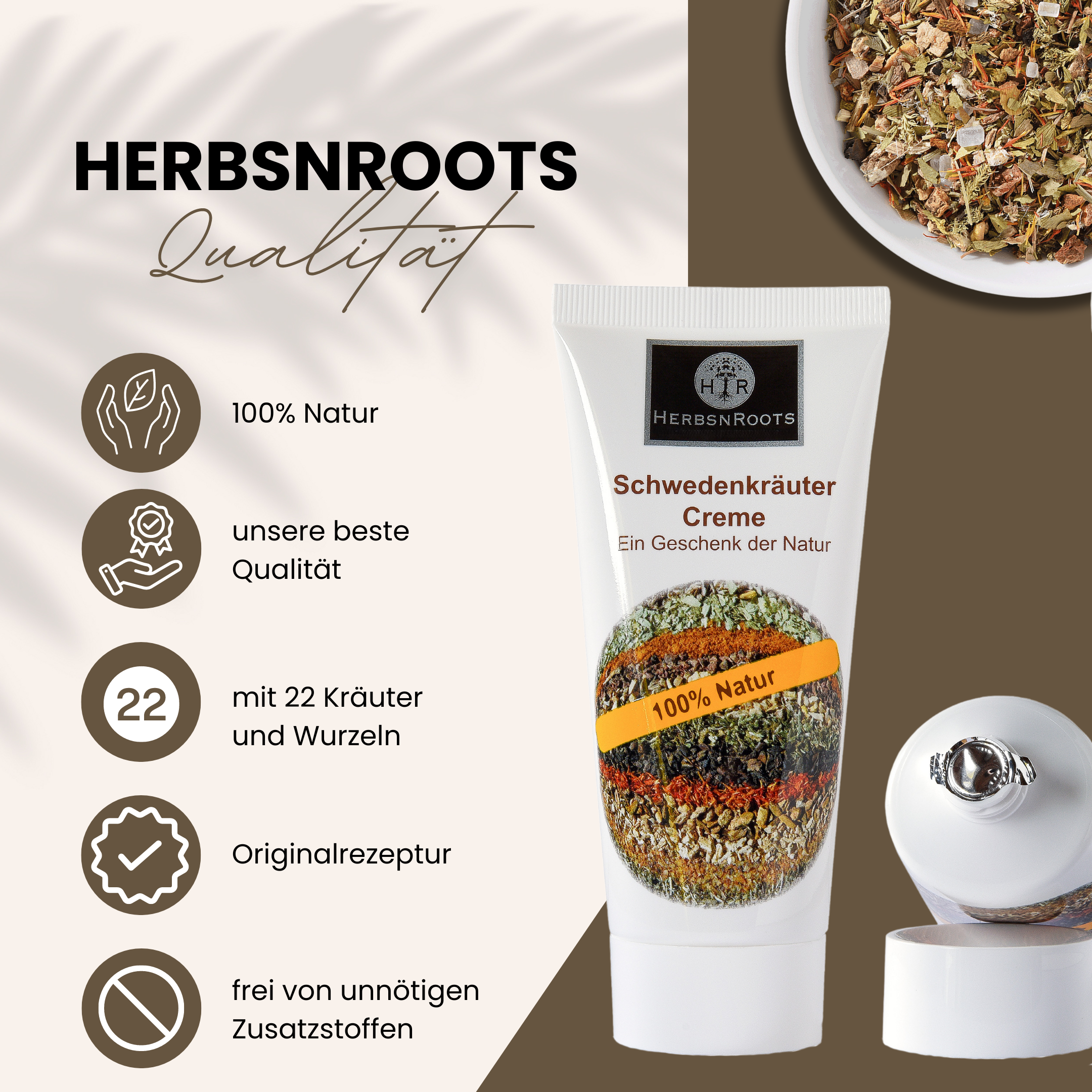 Topseller Paket - Schwedenkräuter + Creme + PORTOFREI!