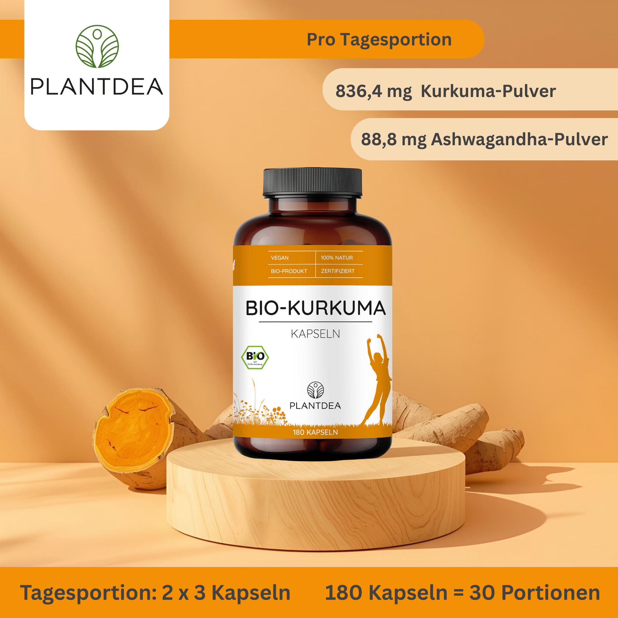 Bio Kurkuma Kapseln