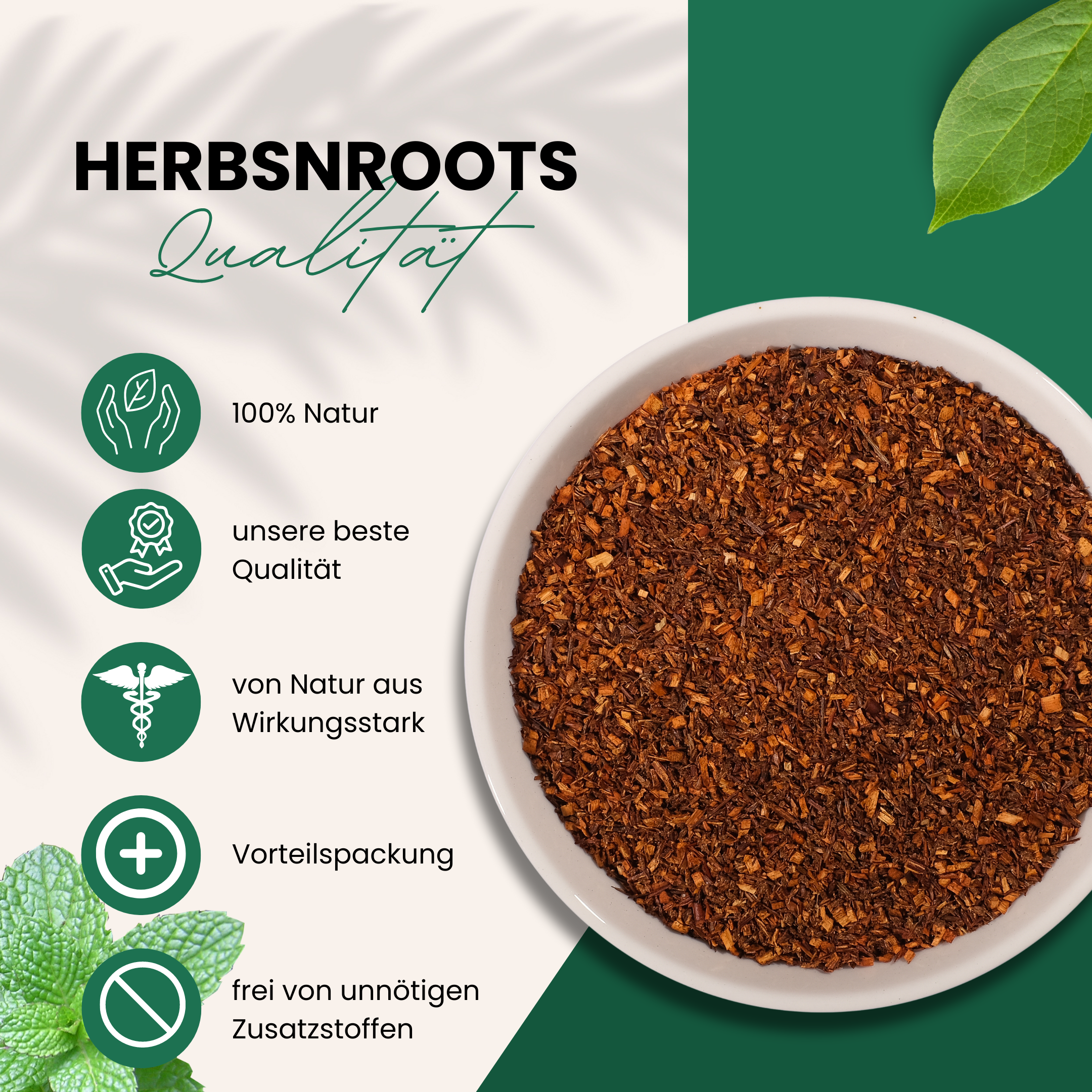 Rotbuschtee / Rooibos-Tee