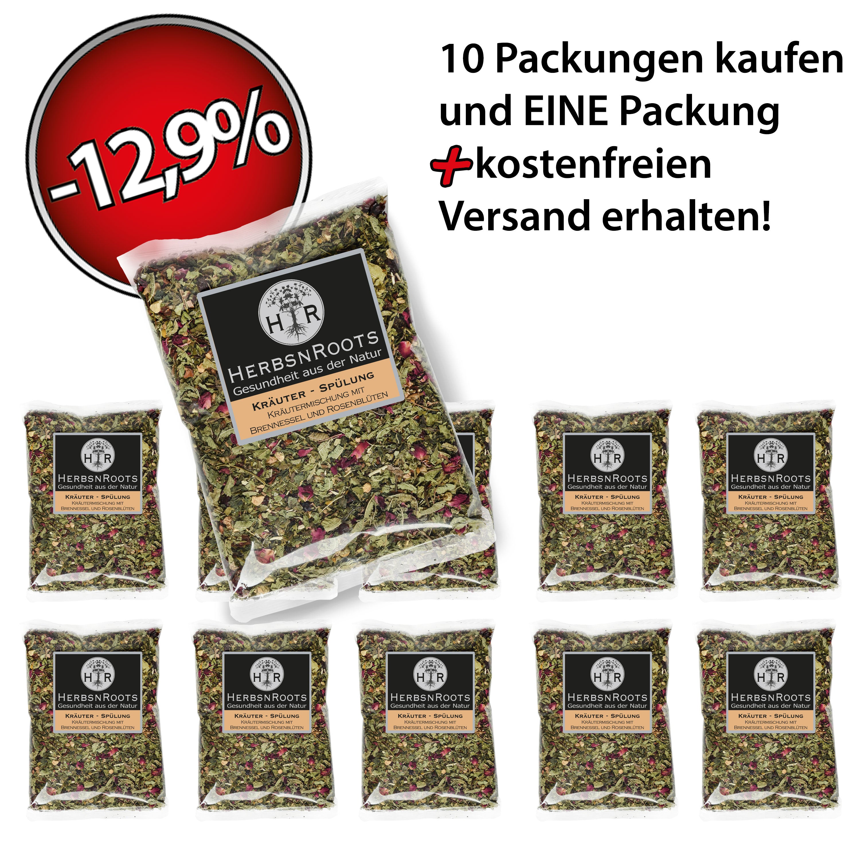Sparset | Kräuter-Spülung 10+1 gratis