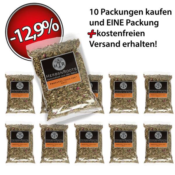 Prostate tea savings set 10 + 1 for free