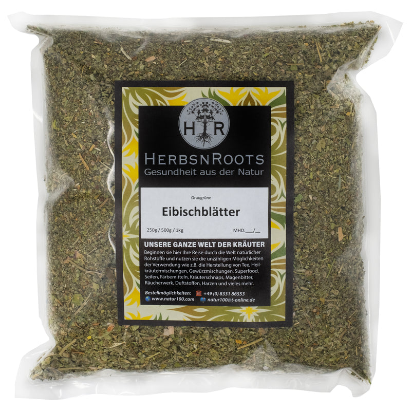 Eibischblätter