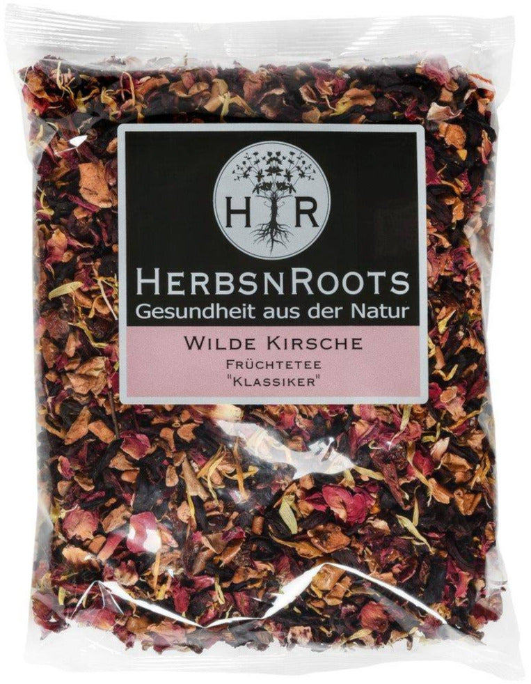 Wild Cherry Tea - Fine fruit tea loose - mix of selected fruits in top quality