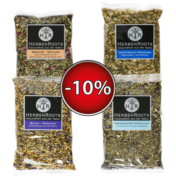 4 herb mixes set